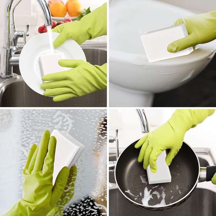 Senza Magic Wipe Cleaning Sponge 140 x 90 x 30 Pack Of 3