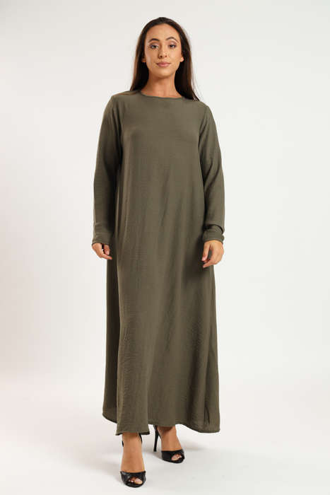 Zaria Airflow Classic Maxi Long Sleeve Abaya Cloak Dress