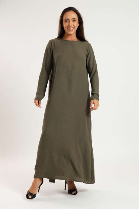 Zaria Airflow Classic Maxi Long Sleeve Abaya Cloak Dress