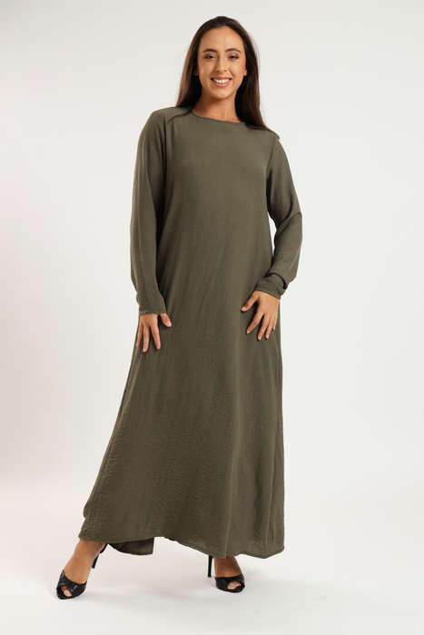 Zaria Airflow Classic Maxi Long Sleeve Abaya Cloak Dress