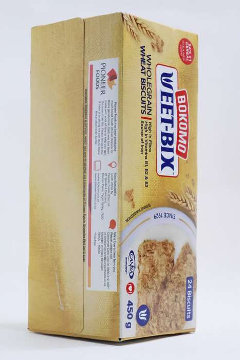 Bokomo Weet-Bix Wholegrain Wheat Biscuits 450g