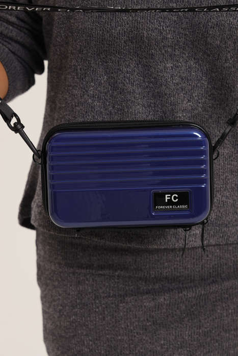 Forever Classic Women Mini Suitcase Cosmetic Sling Bag