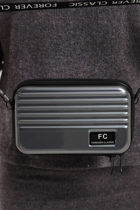 Forever Classic Women Mini Suitcase Cosmetic Sling Bag