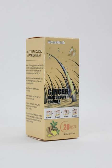 Ginger Hair Building Fiber Nourish Hair Care Root Powder for Women Men 15g