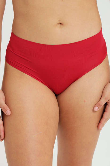 Senza® Ladies 3 Pack High Rise Semi Thong Seamless No Show Panties