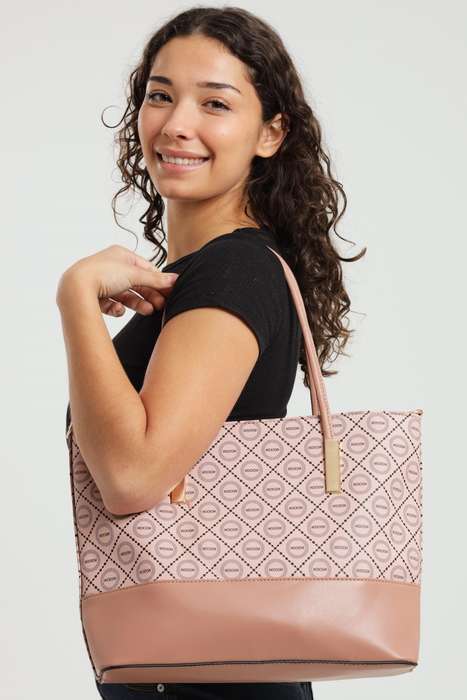 Ladies 3 Piece Set Faux Leather Handbag with Multiple Compartments