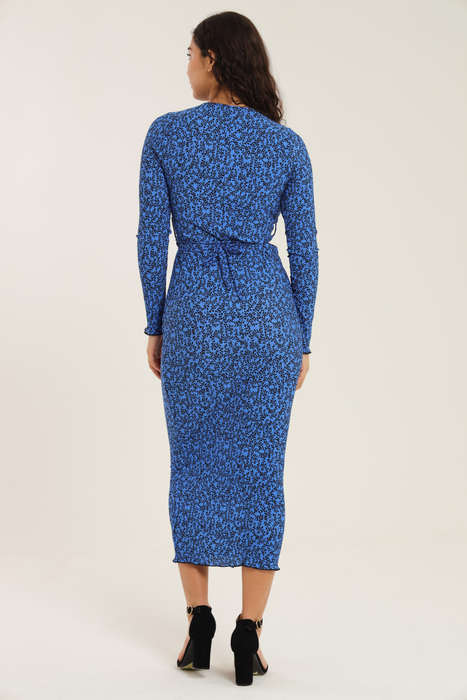 Nicolet Long Sleeve Bodycon Midaxi Evening Dress