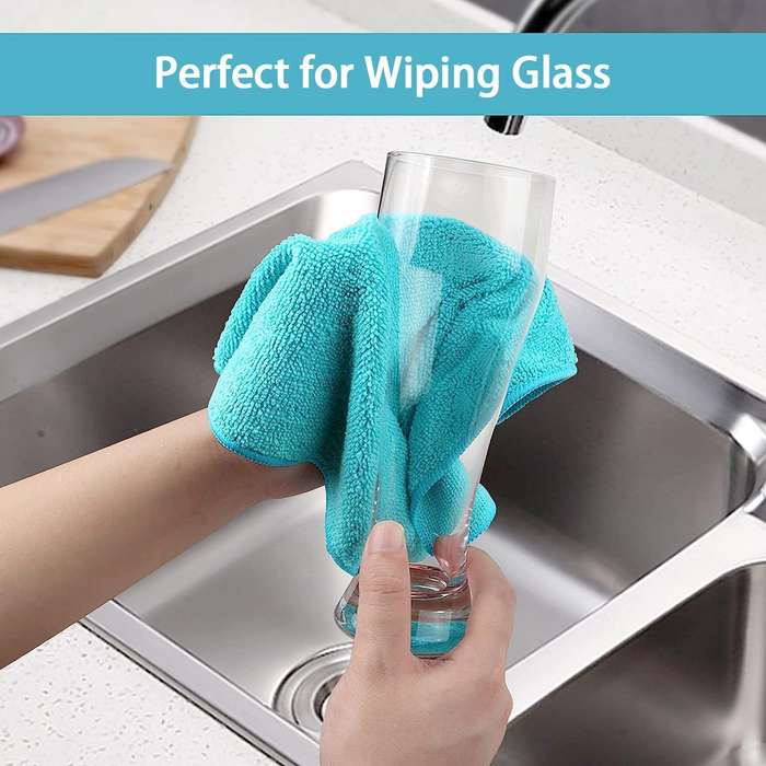 Senza Pack Of 4 Microfibre Cleaning Cloth Variety Pack XL 300mm X 300mm