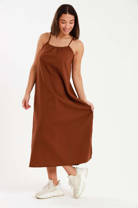 Branded Ladies Strappy Midaxi Dress