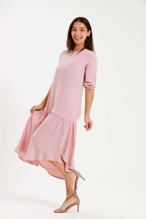Natalia Long Sleeve Midaxi Dress