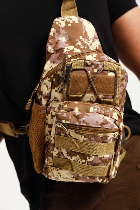 Senza Sport® Unisex Tactical Travel Sling Shoulder Bag