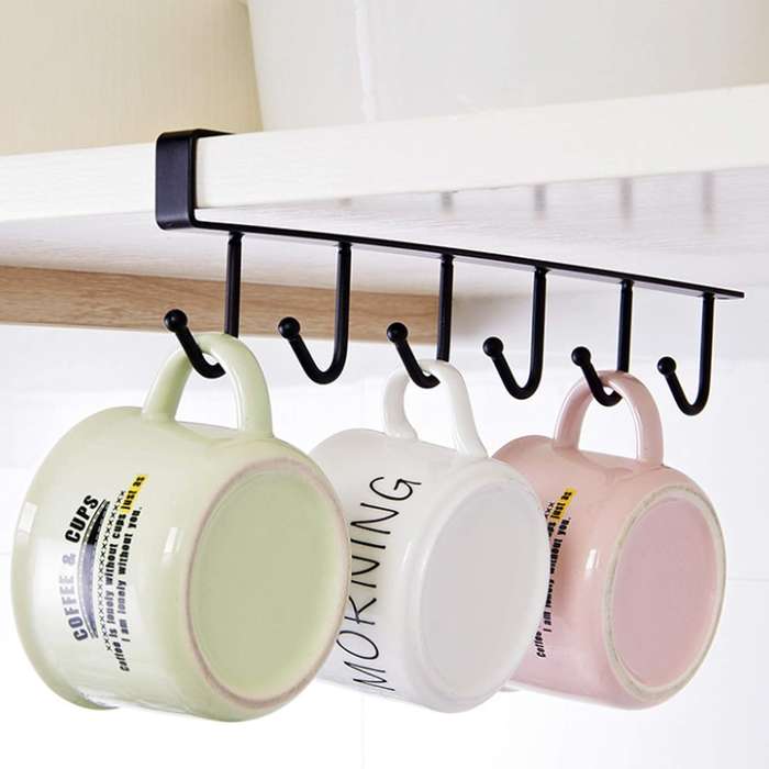 Senza Under Cabinet Universal Mug Hook