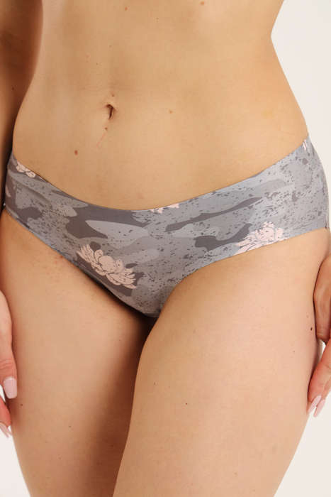 Senza® 3 Pack No-Show Hip Hugger Seamless Panties