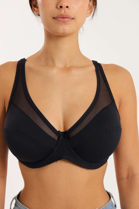 Branded Luxury Soft Touch Underwire Bra For Larger Bust 36D to 44DD