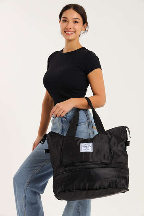 Large Capacity Folding Dry and Wet Separation Travel Sport Bag