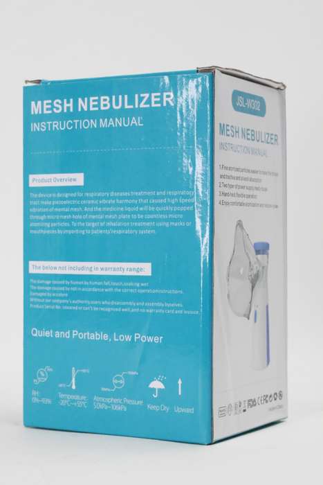 Portable Ultrasonic Mesh Nebulizer Mini Handheld Inhaler Respirator W-302