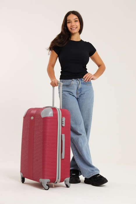 Senza® 3 Piece Hard Shell ABS Luggage Travel Set 31 Inch