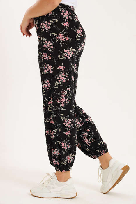 Senza® Casual Harem Wide Leg Everyday Printed Pants