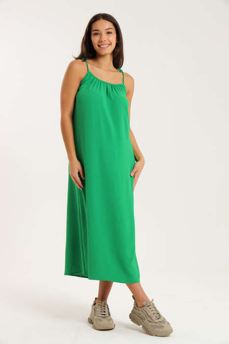 Verna Strappy Scoop Back Maxi Dress