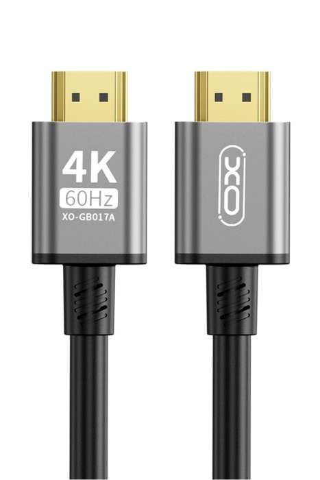 XO GB017A HDMI to HDMI Metal Adapter Cable 3M