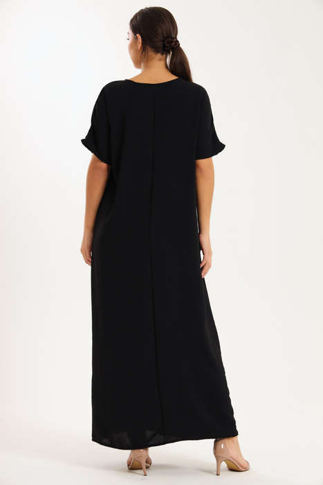 Jasmin Classic Maxi Short Sleeve Dress