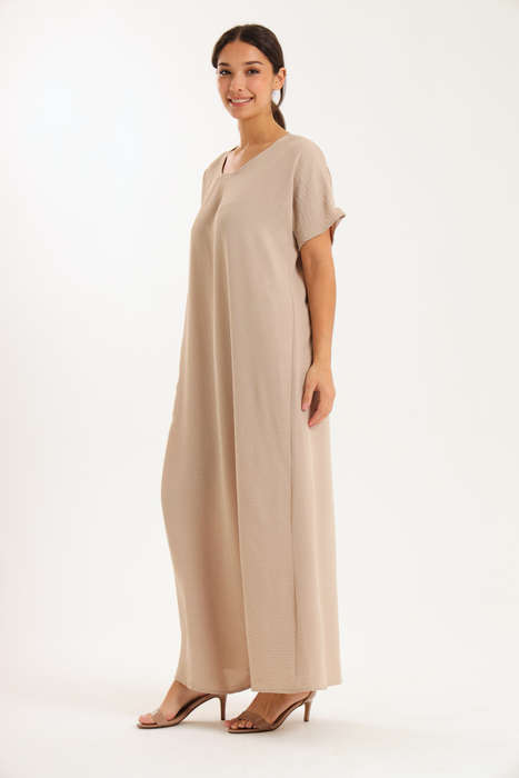 Jasmin Classic Maxi Short Sleeve Dress