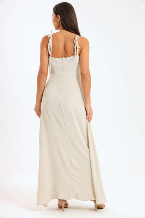 Juliana Strappy Maxi Dress With Pockets