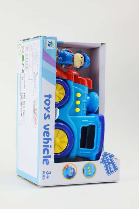 Kids Toy Train With Lights &amp; Sound Batteries Included
