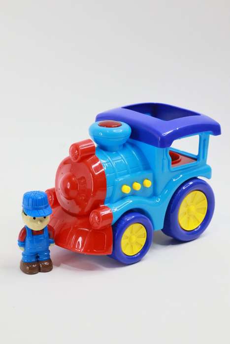 Kids Toy Train With Lights &amp; Sound Batteries Included