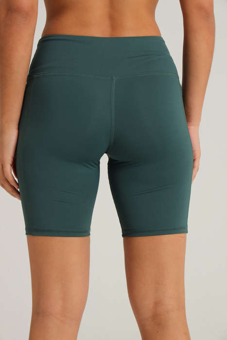 Ladies High Impact Biker Padel Shorts With Pockets
