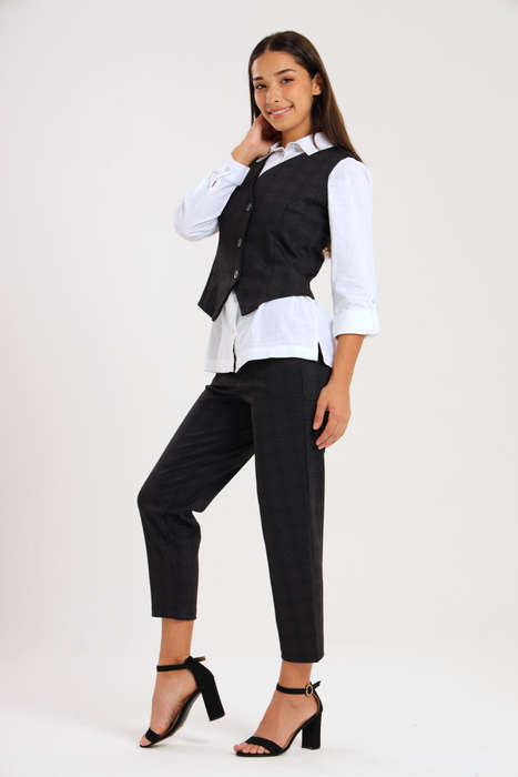 Ladies Ponti Pants or Button Down Sleeveless Waistcoat Blazer
