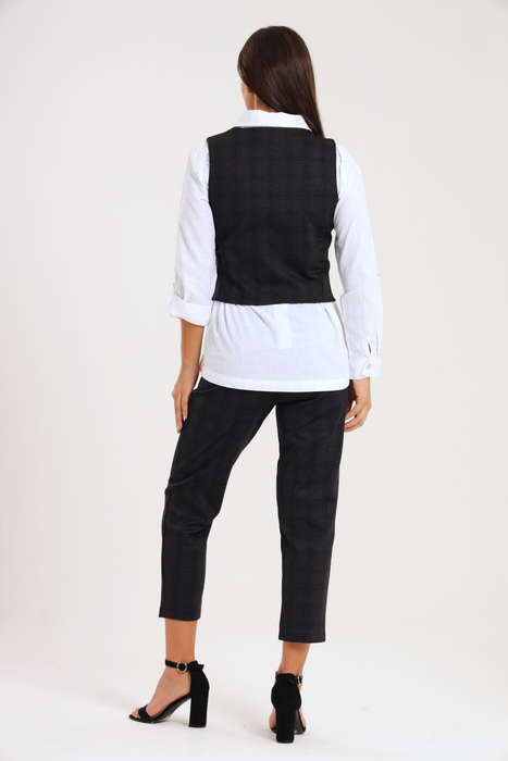Ladies Ponti Pants or Button Down Sleeveless Waistcoat Blazer