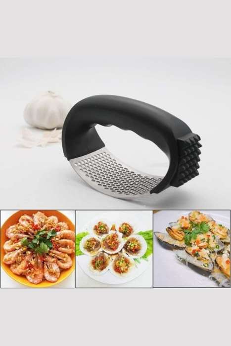 Senza® 2-in-1 Stainless Steel Garlic Press