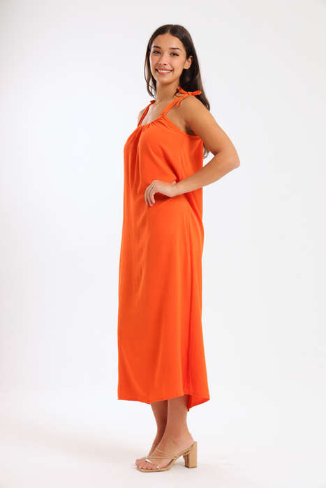Alivia Strappy Sleeveless Maxi Dress