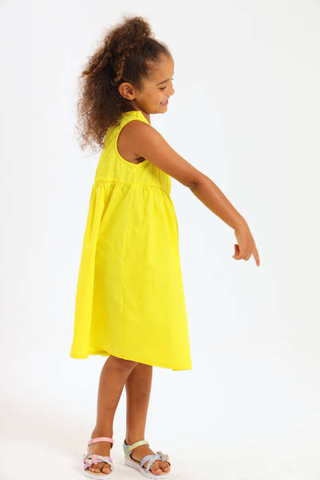 Girls Sleeveless Summer Dress 2 to 7 Years