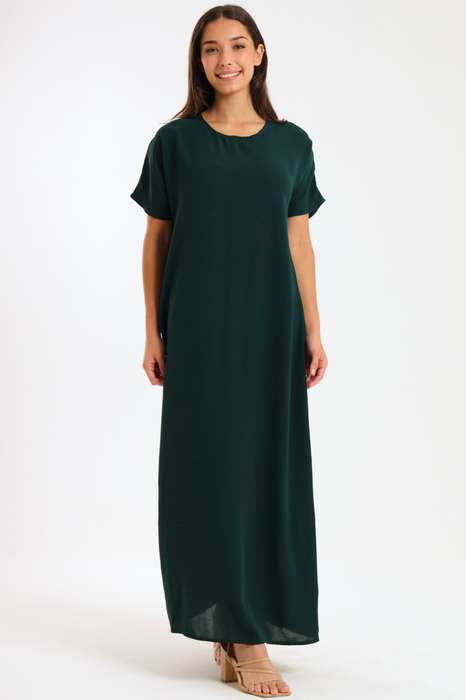 Jasmin Classic Maxi Short Sleeve Dress