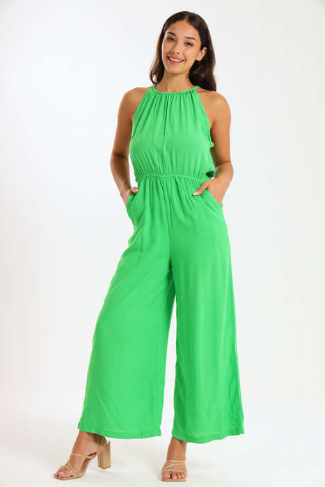Frankie Summer Viscose Strappy Jumpsuit
