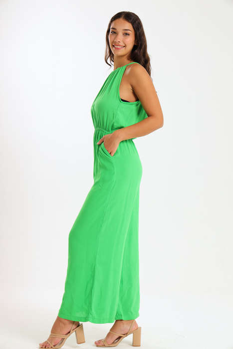 Frankie Summer Viscose Strappy Jumpsuit