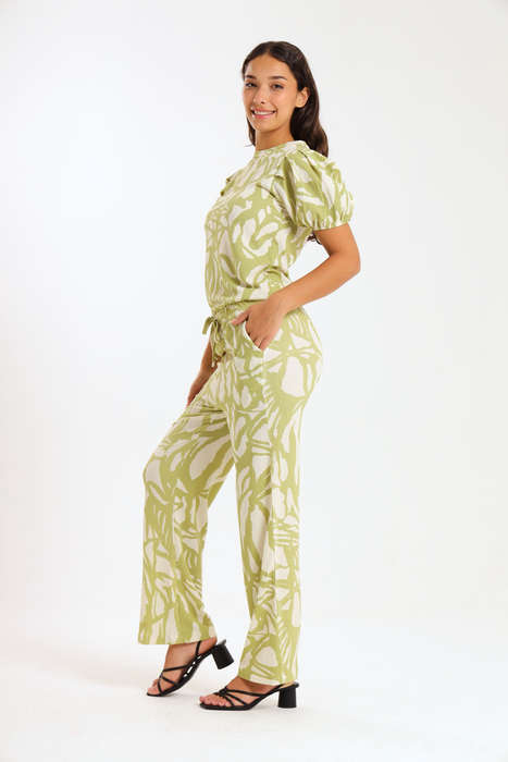 Ladies 2 Piece Zen Pants &amp; Top Set With Pockets