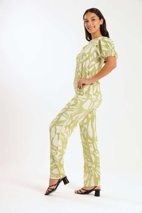 Ladies 2 Piece Zen Pants &amp; Top Set With Pockets