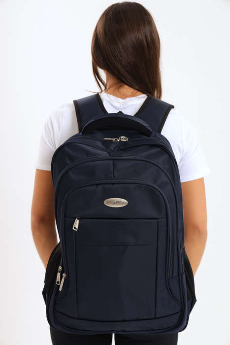 Powerland Laptop Backpack or School Bag with Multiple Compartments 2XL Navy
