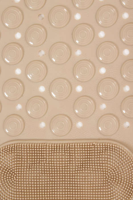 Senza® Non-Slip Cleaning Massage PVC Shower Mat With Suction Pad Oval