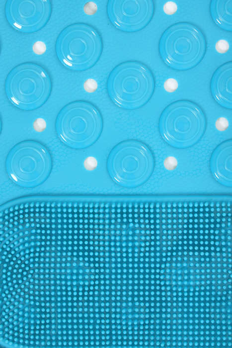 Senza® Non-Slip Cleaning Massage PVC Shower Mat With Suction Pad Oval