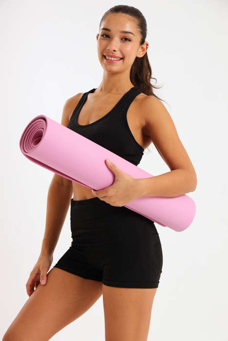 Senza® Non-Slip Yoga Mat Gym Fitness Mat 1730mm X 610mm x 4mm