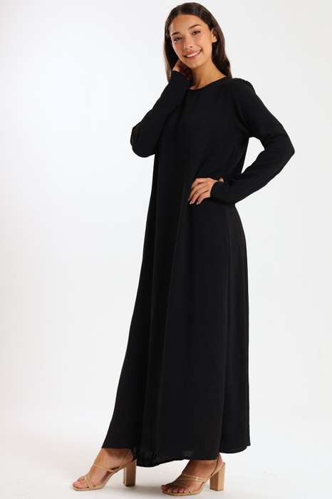 Zaria Airflow Classic Maxi Long Sleeve Abaya Cloak Dress