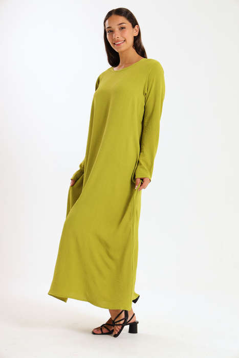 Zaria Airflow Classic Maxi Long Sleeve Abaya Cloak Dress