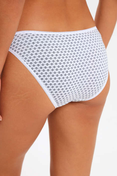 Branded 3 Pack Printed  High Leg Cotton Panties Variety Pack