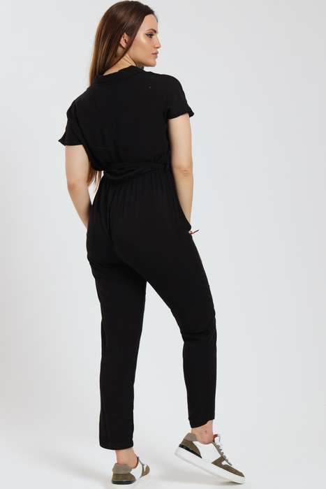Frankie Summer Viscose Short Sleeve Jumpsuit