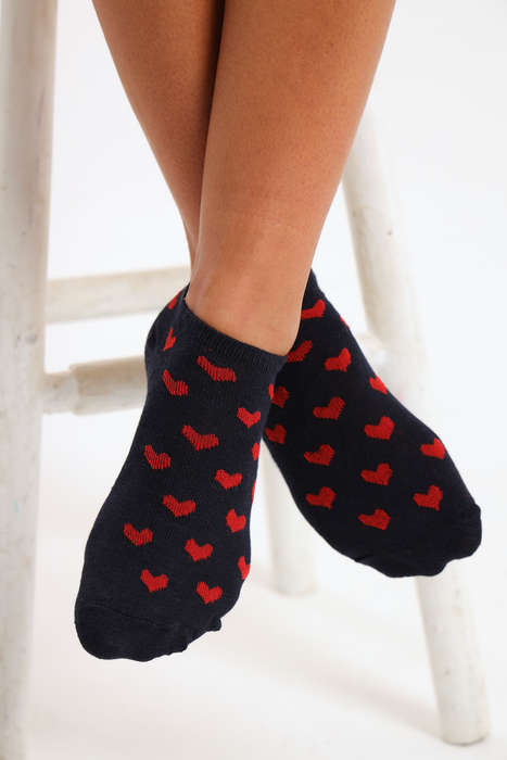 Senza® Ladies 12 Pair Printed Ankle Socks