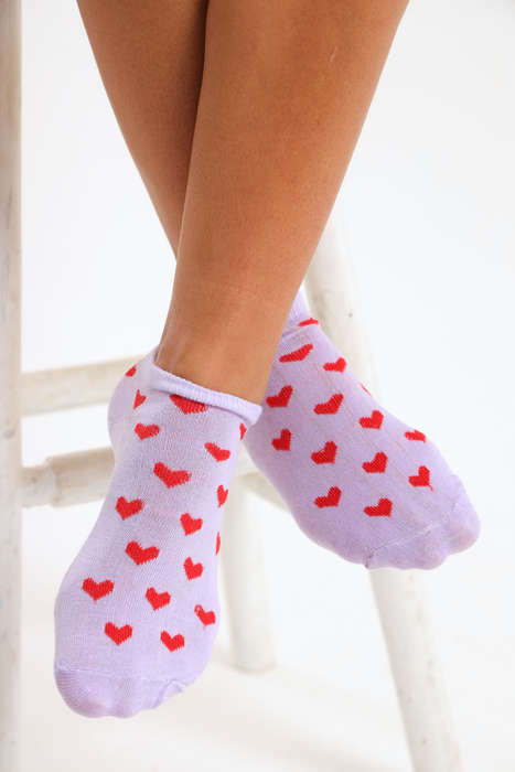 Senza® Ladies 12 Pair Printed Ankle Socks